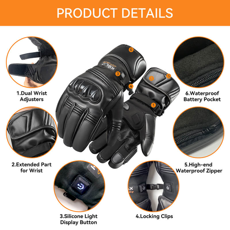 electric hand warmer gloves details