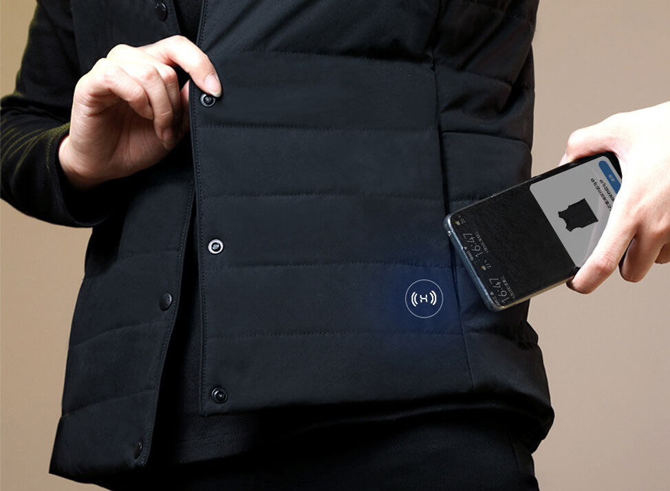 graphene smart heating vest