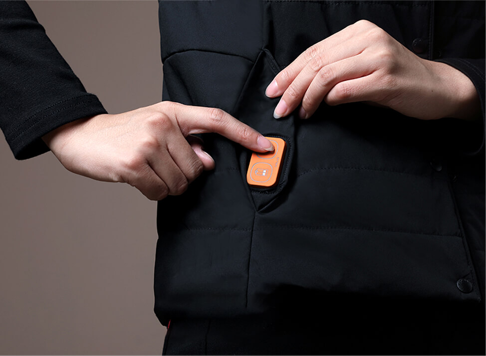 graphene usb powered heated vest