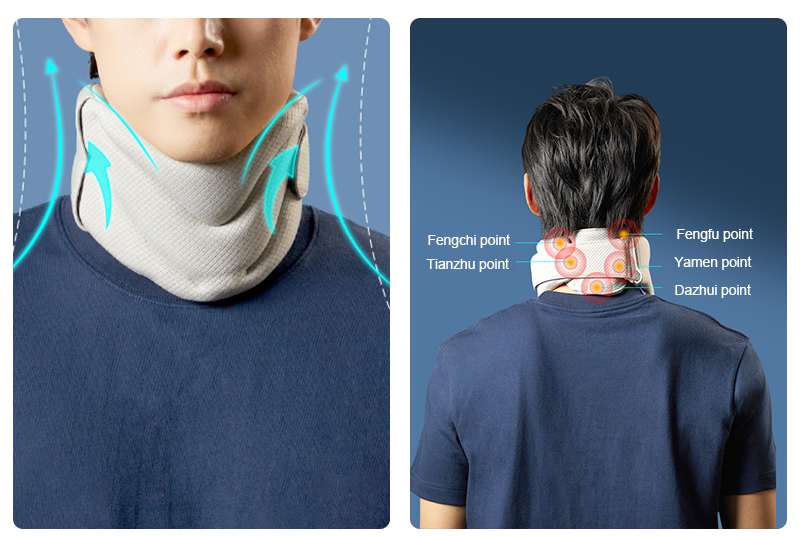 graphene heated cervical collar