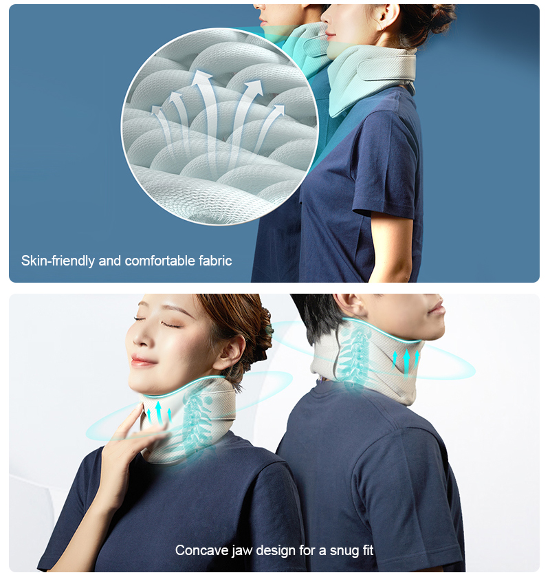 graphene heated collar for neck pain