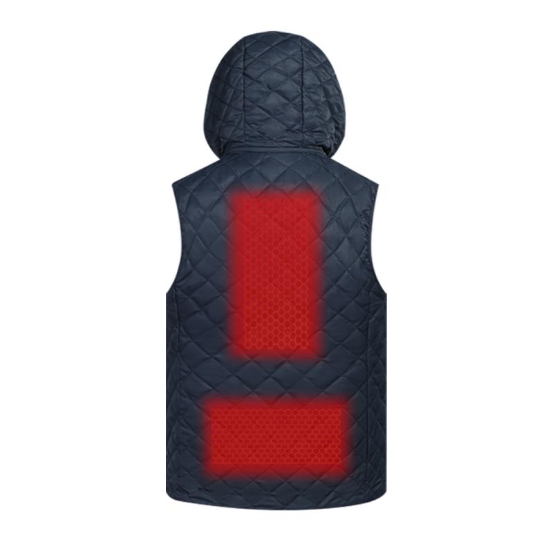 Custom Graphene Far-infrared Heated Leisure Vest for Women Wholesale