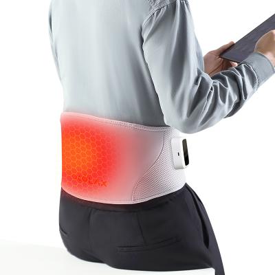 OEM Adjustable Heated Wireless Electric Lower Back Support Belt Pain Relief Far Infrared Heated Waist support Belt