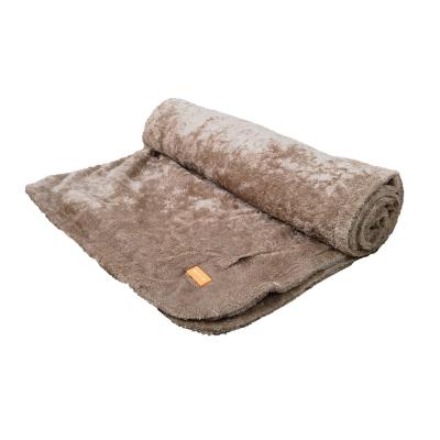 Wholesale 12V Grey Graphene Large Smart Electric Waterproof Heated Blanket Woolly Soft Fleece Heating Throw For Car Outdoor